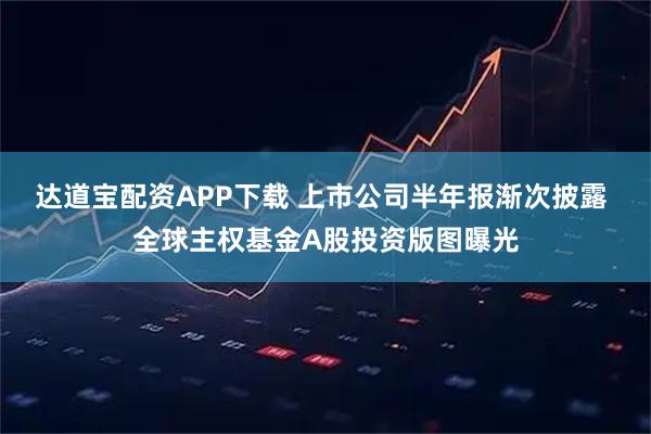 达道宝配资APP下载 上市公司半年报渐次披露 全球主权基金A股投资版图曝光